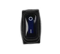 Interrupteur à bascule étanche KCD3, 50 pièces, 15 A/20 A, 125 V/250 V, 2/3 broches, marche/arrêt, avec voyant lumineux(Blue,NO LAMP_3PIN WITH LIGHTS_12-24V)