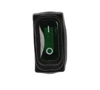 Interrupteur à bascule étanche KCD3, 50 pièces, 15 A/20 A, 125 V/250 V, 2/3 broches, marche/arrêt, avec voyant lumineux(Green,WITH LAMP_2PIN NO LIGHTS_110-220V)