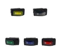 Interrupteur à bascule étanche KCD3 ON-OFF/ON-OFF-ON 3 broches(Yellow ON-OFF,12V)