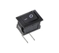 Interrupteur à bascule KCD11, mini-bouton-poussoir ON-OFF/ON-OFF-ON, 2 broches/3 broches, 3 A 250 V CA / 6 A 125 V CA, 10 x 15 mm, 5/10 pièces(2Pin L-type black,5PCS)