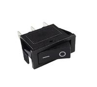 Interrupteur à bascule KCD3 16 A 250 V CA/20 A 125 V CA, 2 positions, 2/3 broches, noir et rouge, équipement électrique électronique, marche/arrêt, 10 pièces(K023e068-Black 3pin)