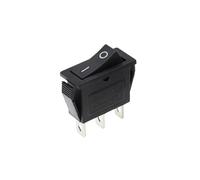 Interrupteur à bascule KCD3, 2 positions, 3 broches, marche/arrêt, équipement électrique, avec lumière, 16 A, 250 V/20 A, 125 V CA(Black)