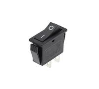 Interrupteur à bascule KCD3 à 2 broches, 10 pièces, noir, équipement électrique avec interrupteur d'alimentation lumineux à 2 positions