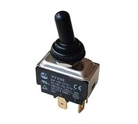 Interrupteur à bascule KEDU HY29E avec couvercle de Protection en Silicone DPST ON-OFF 2HP 20/15A 125/277V 18R(15) A 125V 18(12) A 250V 5E4 CE
