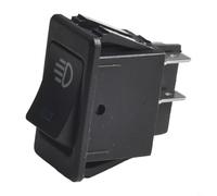 Interrupteur à bascule LED 12 V 35 A On Off 2 positions 4 broches pour feux de brouillard, barre lumineuse de travail, camion, bateau, SUV, véhicule tout-terrain, équipement industriel bleu, rouge
