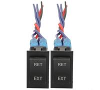 Interrupteur à bascule marche/arrêt 6 broches de type momentané pour une utilisation dans les commutateurs de transfert d'énergie et les échanges de polarité des véhicules récréatifs