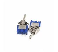 Interrupteur à bascule Miniature SPDT DPDT ON-OFF-ON ON-ON 125VAC 6A MTS-102 103 202 interrupteur à bascule(MTS-101,5 pieces)