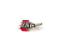 Interrupteur à bascule miniature unipolaire bidirectionnel ON-OFF-ON/ON-ON 120 V CA 6 A 1/4 pouce 102 103 202 203 5 pièces(103)