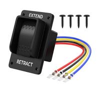Interrupteur à bascule momentané à 3 positions, 12 V DPDT, étanche, marine, marche/arrêt, 20 A LTRAJUYNH