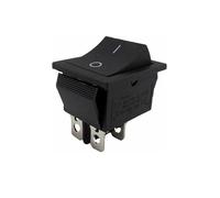 Interrupteur à bascule momentané à 4 broches - Poussoir - OFF/ON - 28,5x21,15 mm - Remplacement tondeuse