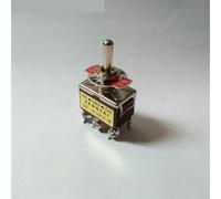 Interrupteur à bascule momentané DPDT marche/arrêt/marche, 3 positions, 6 broches, AC 250 V, 15 A LTRAJUYNH