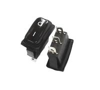 Interrupteur à bascule noir KCD3, marche/arrêt, 3 broches, 2 positions, alimentation 15 A 250 V CA/20 A 125 V CA LTRAJUYNH