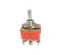 Interrupteur à bascule orange série E-TEN1021 1121 1122 1221 1321 1322 15 A 250 V CA ON/OFF ON 2/3 positions 2/3/4/6 broches(E-TEN1322 6Pins)