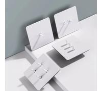 Interrupteur à bascule panneau en acier inoxydable blanc interrupteur de lampe murale rétro AC110-250V 1 2 3 4 Gang 2 Way16A interrupteur mural universel 3gang2way