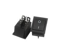 Interrupteur à bascule pour bateau, alimentation é Interrupteur à bascule, bouton d'alimentation, 1,2 m, lumière rouge, lumière verte, 31 x 25 mm, 16 A, 250 V(PURPLE)