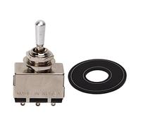 Interrupteur à bascule pour guitare Potentiomètre scellé à 3 voies Sélecteur de micro en métal Accessoire d'instrument Joli design Contrôle intelligent Qualité sonore sans perte