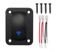 Interrupteur à bascule pour Starlink pour mini systèmes d'antenne satellite 12 24 V CC 20 A avec gravure et protection contre la poussière et l'eau IP65 (1 pièce)