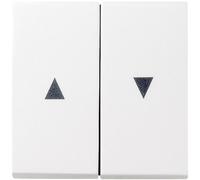 Interrupteur à bascule pour stores blanc pur mat Gira 294274