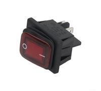 Interrupteur à bascule rectangulaire étanche IP67 DPST 20 A avec éclairage rouge vert pour un fonctionnement fiable dans des conditions difficiles