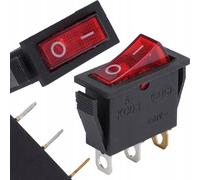Interrupteur à bascule Rosfix KCD3 15A 250V ON-OFF - avec éclairage