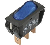 Interrupteur à bascule TRU COMPONENTS TC-R13-242B2 1588023 12 V/DC 25 A 1 x Off/On à accrochage