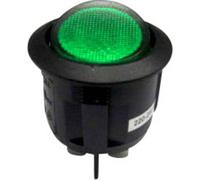 Interrupteur à bascule TRU COMPONENTS TC-R13-244B-02 B/G 220 V/AC 1587658 250 V/AC 10 A 2 x Off/On à accrochage 1 pc(s)