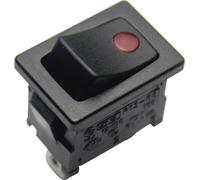 Interrupteur à bascule TRU COMPONENTS TC-R13-66B2-02 B/B 1587848 12 V 16 A 1 x Off/On à accrochage