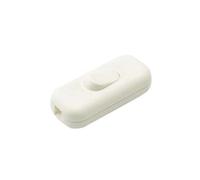 Interrupteur à bascule unipolaire blanc mat