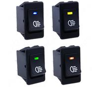 Interrupteur à bascule universel for feu antibrouillard 12 V 35 A, 1 pièce(Green)