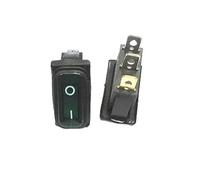 Interrupteur à bascule vert KCD3, marche/arrêt, 3 broches, 2 positions, avec éclairage, alimentation 15 A 250 VCA/20 A 125 VCA LTRAJUYNH