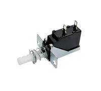 Interrupteur à bouton autobloquant 10 pièces, interrupteur de hotte de cuisinière d'armoire de désinfection SW-3-2 interrupteur à bouton d'alimentation 2 broches/3 broches déverrouillé(2P Unlock)
