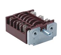 Interrupteur à bouton d'alimentation de chauffage électrique rotatif à 360 degrés noir 20A 16A 250V interrupteur à engrenages interrupteur de four de cuisinière multi-gamme RT345-1A