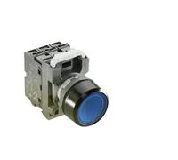 Interrupteur à bouton de réinitialisation modulaire bleu avec voyant MP2-42L-10;10060165