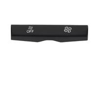 Interrupteur à bouton de voiture Compatible Avec BMW X3 F25 X4 F26 2014 2015 2016 2017 Cache De Remplacement Pour Les Boutons De Volume De La Ventilation Du Tableau De Bord De Voiture.(No.3)