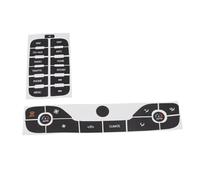 Interrupteur à bouton de voiture Compatible Avec FORD Pour S-Max 2011 Kit De Réparation Autocollant Pour Boutons De Panneau De Climatisation Et Radio.