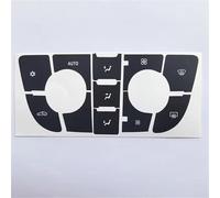 Interrupteur à bouton de voiture Compatible Avec Opel Pour Astra J Autocollant Pour Bouton De Commande De Climatisation Du Tableau De Bord De Voiture, Panneau Radio CD/MP3(Style A)
