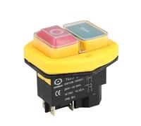 Interrupteur à bouton électromagnétique YCZ3-C, trancheuse de protection contre les sous-tensions, démarreur étanche, alimentation avec couvercle, remplace KJD17B(5 pin,110V,YCZ3 B)