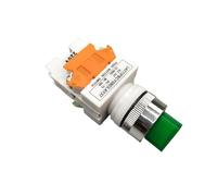 Interrupteur à bouton lumineux 22 mm LAY37-11XD/2 LAY37-20XD/3, sélecteur autobloquant 2/3 positions, 10 A/660 V(Green,3 POSITION_24 V)