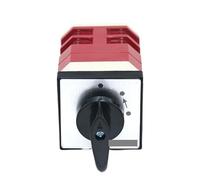 Interrupteur à bouton momentané à 3 positions et 2 pôles LW12-16/GL24.2 16 A, commutateur à réinitialisation à came, 8 vis