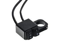 Interrupteur à Bouton MotoLovee 7/8 ''moto ATV guidon bouton marche-arrêt interrupteur phare danger frein antibrouillard CNC en alliage d'aluminium(2)