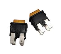 Interrupteur à bouton-poussoir 2 pièces 21 x 15 mm, sans verrouillage, à réinitialisation automatique, rebond, 4 broches, avec lampe, alimentation for aspirateur SB-52N