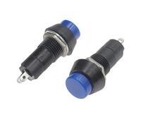Interrupteur à bouton-poussoir autobloquant en plastique PBS-11A 12 mm, 1 A, 250 V CA, 2 broches ; PBS-11B (1 pièce)(3,Self locking)