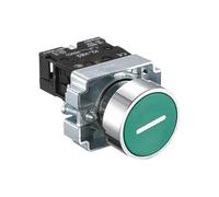 Interrupteur à bouton-poussoir d'arrêt d'urgence 22 mm, tête champignon à réinitialisation automatique, marche/arrêt momentané for contrôle industriel série XB2(XB2-BA3311)