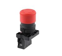 Interrupteur à bouton-poussoir d'arrêt d'urgence à clé, verrouillage à 2 positions, XB2-ES142 ES145 ES442 ES542 1NC/1NO1NC Rouge(XB2-ES442)