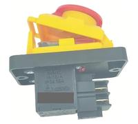 Interrupteur à bouton-poussoir de démarrage/arrêt sans tension 4 broches KJD12 250 V