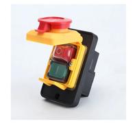 Interrupteur à bouton-poussoir de démarrage/arrêt sans tension CK5 AC250 V à 4 broches, commun aux machines d'atelier de menuiserie et de métallurgie Controls Switches