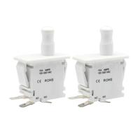 Interrupteur À Bouton-poussoir De Porte De Réfrigérateur, Normalement Fermé, À Verrouillage Automatique, Momentané, 16 A, 125 V CA / 250 V CA