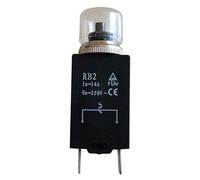 Interrupteur à bouton-poussoir de protection thermique RB2, protecteur de surcharge, protecteur de surintensité, disjoncteur CA 250 V(14A)