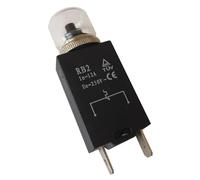 Interrupteur à bouton-poussoir de protection thermique RB2, protecteur de surcharge, protecteur de surintensité, disjoncteur CA 250 V(12A)