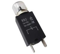 Interrupteur à bouton-poussoir de protection thermique RB2, protecteur de surcharge, protecteur de surintensité, disjoncteur CA 250 V(8A)